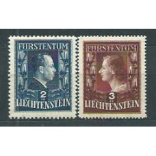 Liechtenstein - Correo 1952 Yvert 266/67 ** Mnh