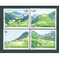 Liechtenstein - Correo 2005 Yvert 1324/27 ** Mnh Paisajes