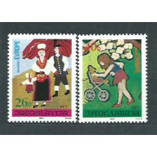 Yugoslavia - Correo 1984 Yvert 1944/45 ** Mnh Dibujos infantiles