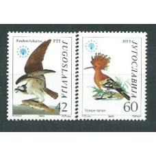 Yugoslavia - Correo 1985 Yvert 1978/79 ** Mnh Fauna aves