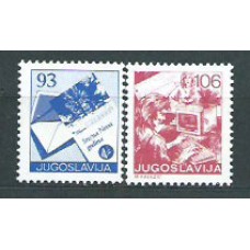 Yugoslavia - Correo 1987 Yvert 2136/37 ** Mnh