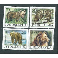 Yugoslavia - Correo 1988 Yvert 2141/4 ** Mnh Fauna