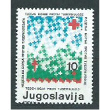 Yugoslavia - Beneficencia Yvert 115a ** Mnh Cruz roja