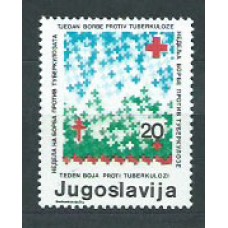 Yugoslavia - Beneficencia Yvert 118a ** Mnh Cruz roja