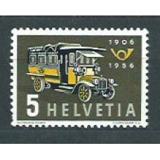 Suiza - Correo 1956 Yvert 572 ** Mnh Automóvil