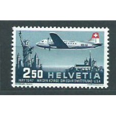 Suiza - Aereo Yvert 41 ** Mnh Avión