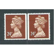 Gran Bretaña - Correo 1992 Yvert 1639b/c ** Mnh Isabel II