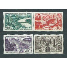 Francia - Aereo Yvert 24/27 ** Mnh  Grandes ciudades