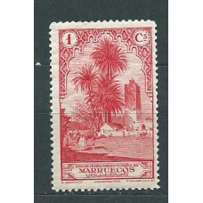Marruecos Sueltos 1928 Edifil 105 ** Mnh