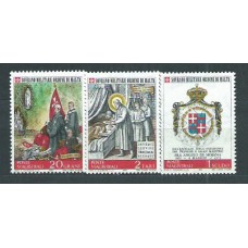 Malta - Orden Militar Correo Yvert 77/79 ** Mnh Personajes