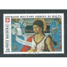 Malta - Orden Militar Correo Yvert 468 ** Mnh Arte