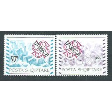 Tema Europa 1991 Albania Yvert 2776/77 ** Mnh