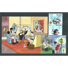 Sierra Leona - Correo Yvert 1175/8+Hb 123 ** Mnh  Walt Disney