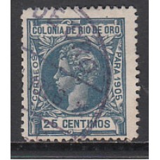 Rio de Oro Sueltos 1905 Edifil 8 Usado