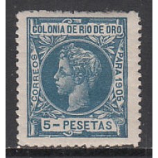 Rio de Oro Sueltos 1905 Edifil 15 ** Mnh