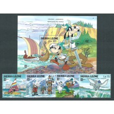 Sellos - Paises - Sierra Leona - Correo - 0786/9+H,59 - **