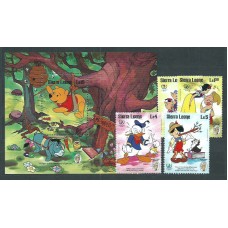 Sellos - Paises - Sierra Leona - Correo - 0691/4+H,39 - **