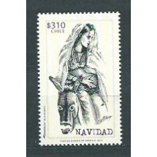 Chile - Correo 2014 Yvert 2050 ** Mnh Navidad