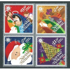 Mexico Correo 2014 Yvert 2889/92 ** Mnh Navidad
