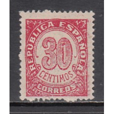 España Variedades 1938 Edifil 750N * Mh