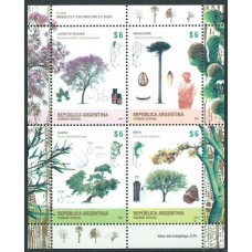 Argentina - Correo 2015 Yvert 3072/75 ** Mnh Flora