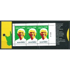 Costa Rica - Correo 2015 Yvert 975 Carnet ** Mnh Nelson Mandela