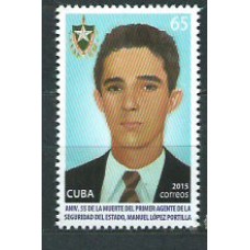 Cuba - Correo 2015 Yvert 5338 ** Mnh Manuel López