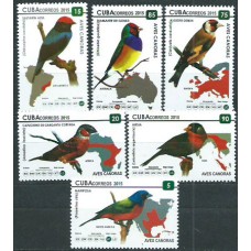 Cuba - Correo 2015 Yvert 5346/51 ** Mnh Fauna aves