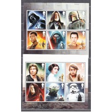 Gran Bretaña - Correo 2015 Yvert 4213/24 ** Mnh Star Wars