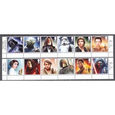 Gran Bretaña - Correo 2015 Yvert 4213/24 ** Mnh Star Wars