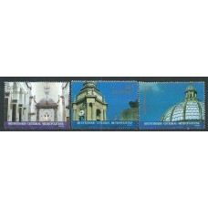 Guatemala - Correo Yvert 706/8 ** Mnh Catedral