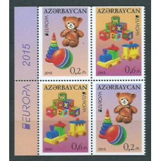 Tema Europa 2015 Azerbaijan Yvert 898a/9a ** Mnh