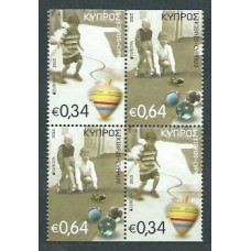 Tema Europa 2015 Chipre Yvert 1332a/33a- ** Mnh 4 valores de carnet