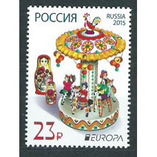 Tema Europa 2015 Rusia Yvert 7555 ** Mnh