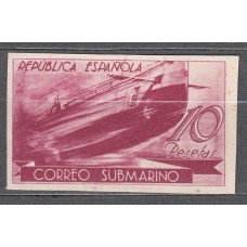 España Sueltos 1938 Edifil 779s Submarino (*) Mng