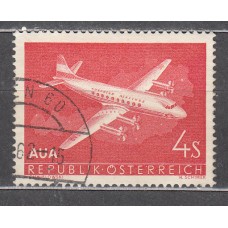 Austria - Aereo Yvert 61 usado