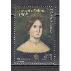 Andorra Española Correo 2015 Edifil 438  ** Mnh