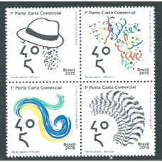 Brasil - Correo 2015 Yvert 3369/72 ** Mnh