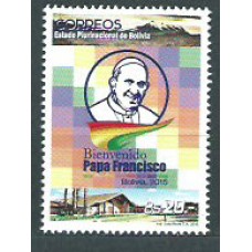 Bolivia - Correo 2015 Yvert 1569 ** Mnh Personaje. Papa Francisco I