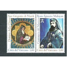 Vaticano - Correo 2015 Yvert 1696/97 ** Mnh