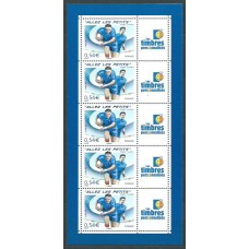 Francia - Personalizados Yvert 4032A Hojita ** Mnh  Deportes fútbol