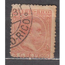 Puerto Rico Sueltos 1891 Edifil 94 Usado