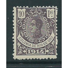 Rio de Oro Sueltos 1914 Edifil 90 ** Mnh