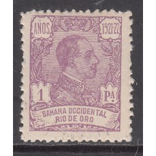 Rio de Oro Sueltos 1921 Edifil 140 ** Mnh
