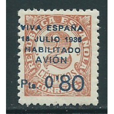 Canarias Correo 1936 Edifil 2 * Mh