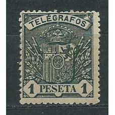 España Telégrafos 1901 Edifil 36 * Mh