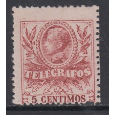 España Telégrafos 1905 Edifil 39 * Mh