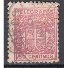 España Telégrafos 1932 Edifil 72 usado