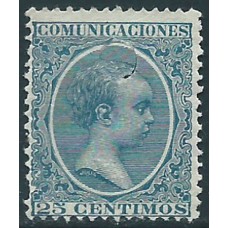 España Taladrados 1889 Edifil 221