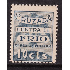 Cruzada contra el frio 1938 Edifil 20 ** Mnh